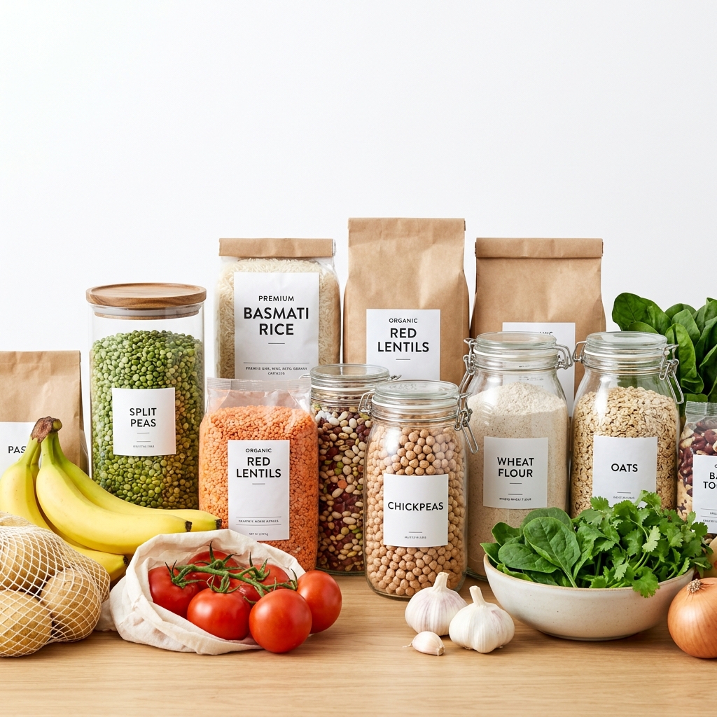 Grocery, Staples & Pulses