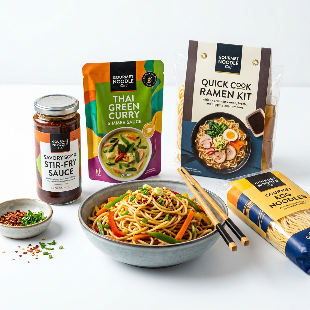 Noodles, Sauces & Ready-to-Cook Products