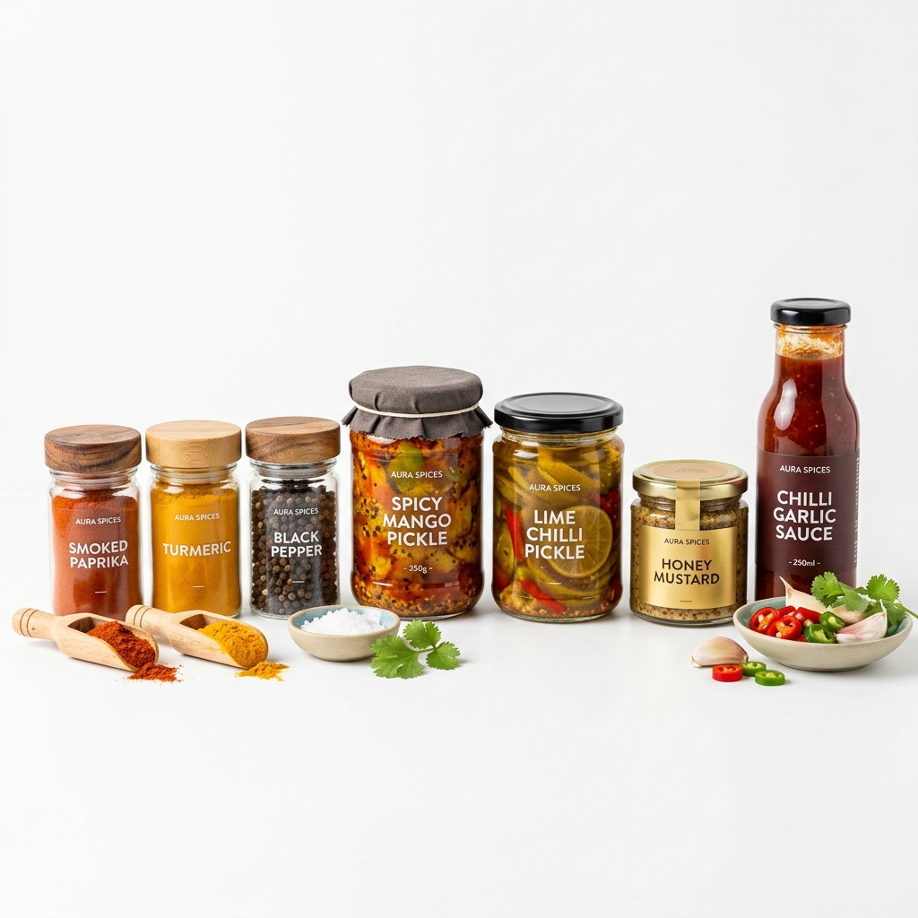 Spices, Pickles & Condiments