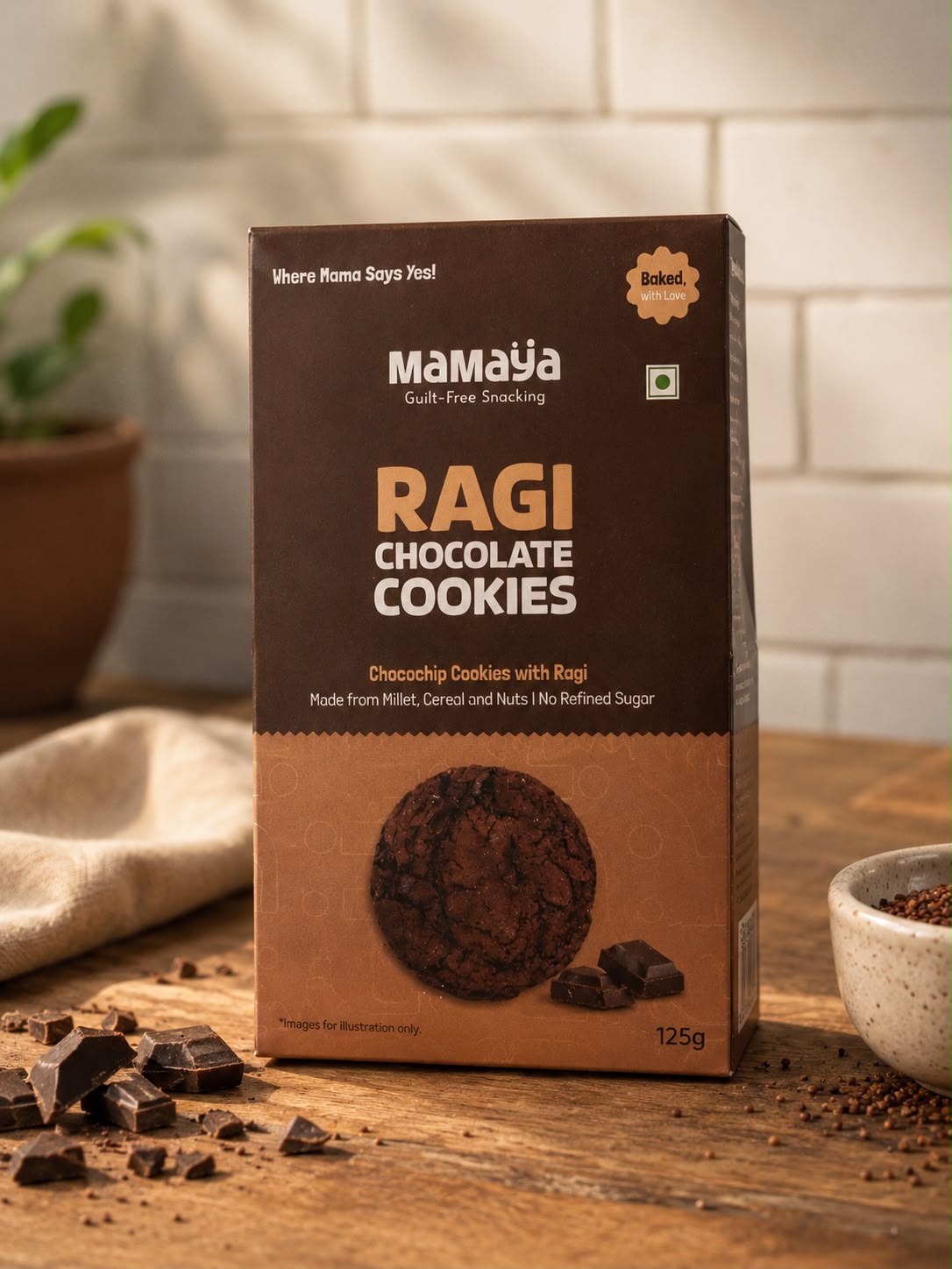  Ragi Chocolate Cookies