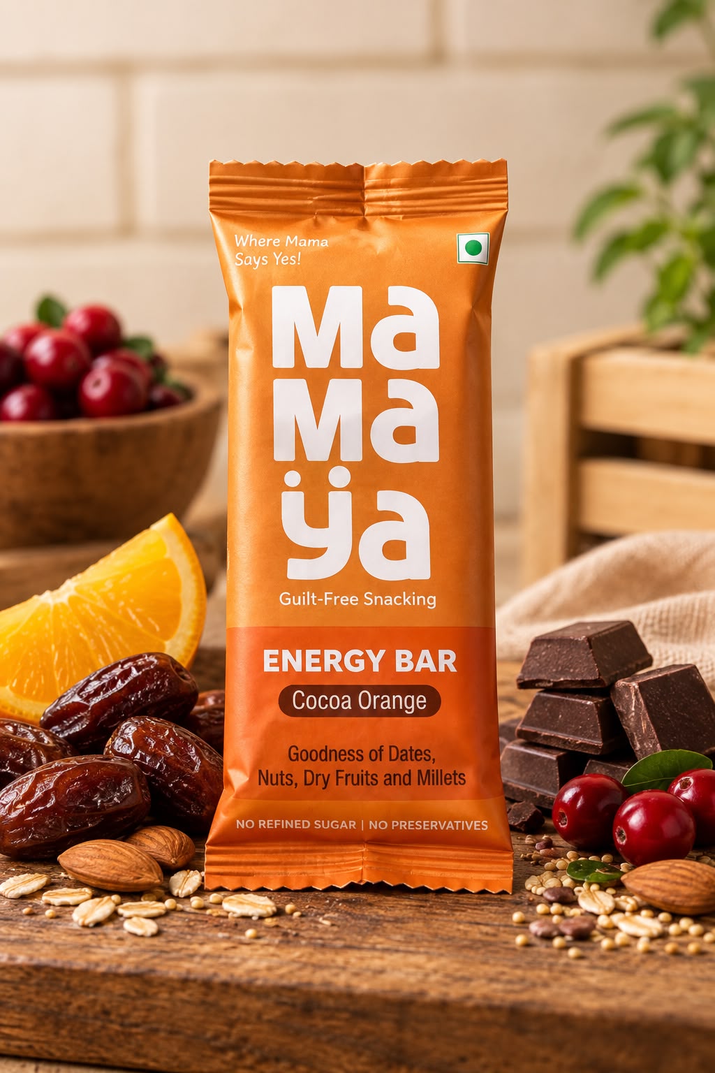Energy Bars Cocoa Orange