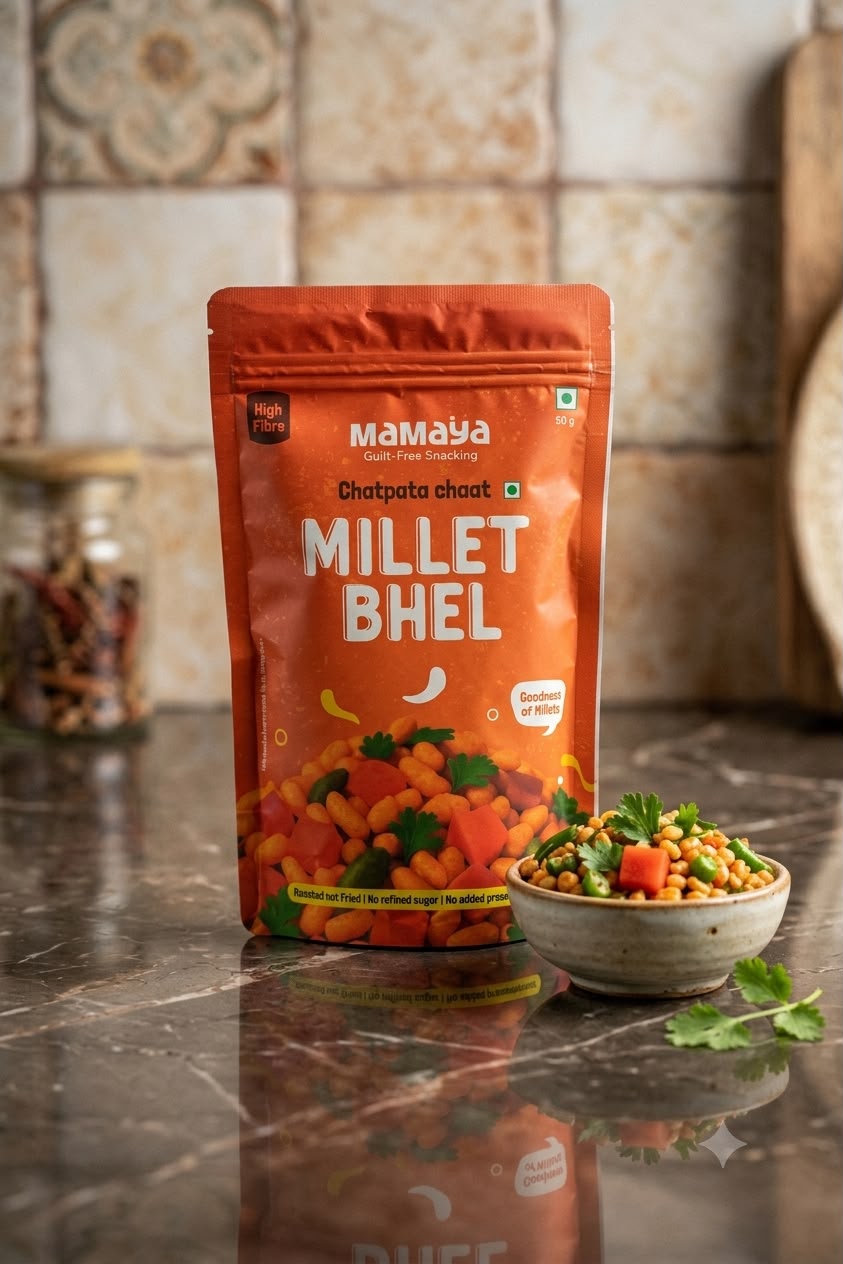 Millet Bhel Chatpata Chaat
