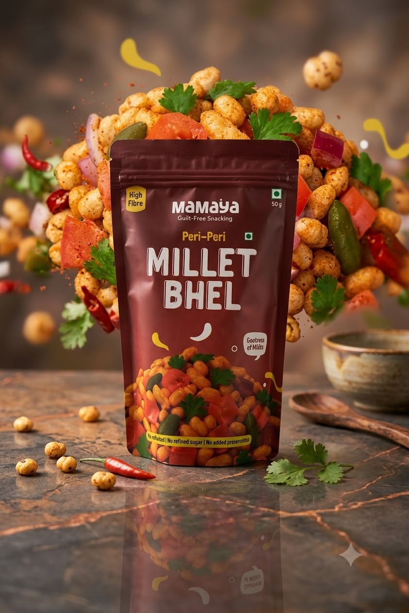 Millet Bhel Peri Peri