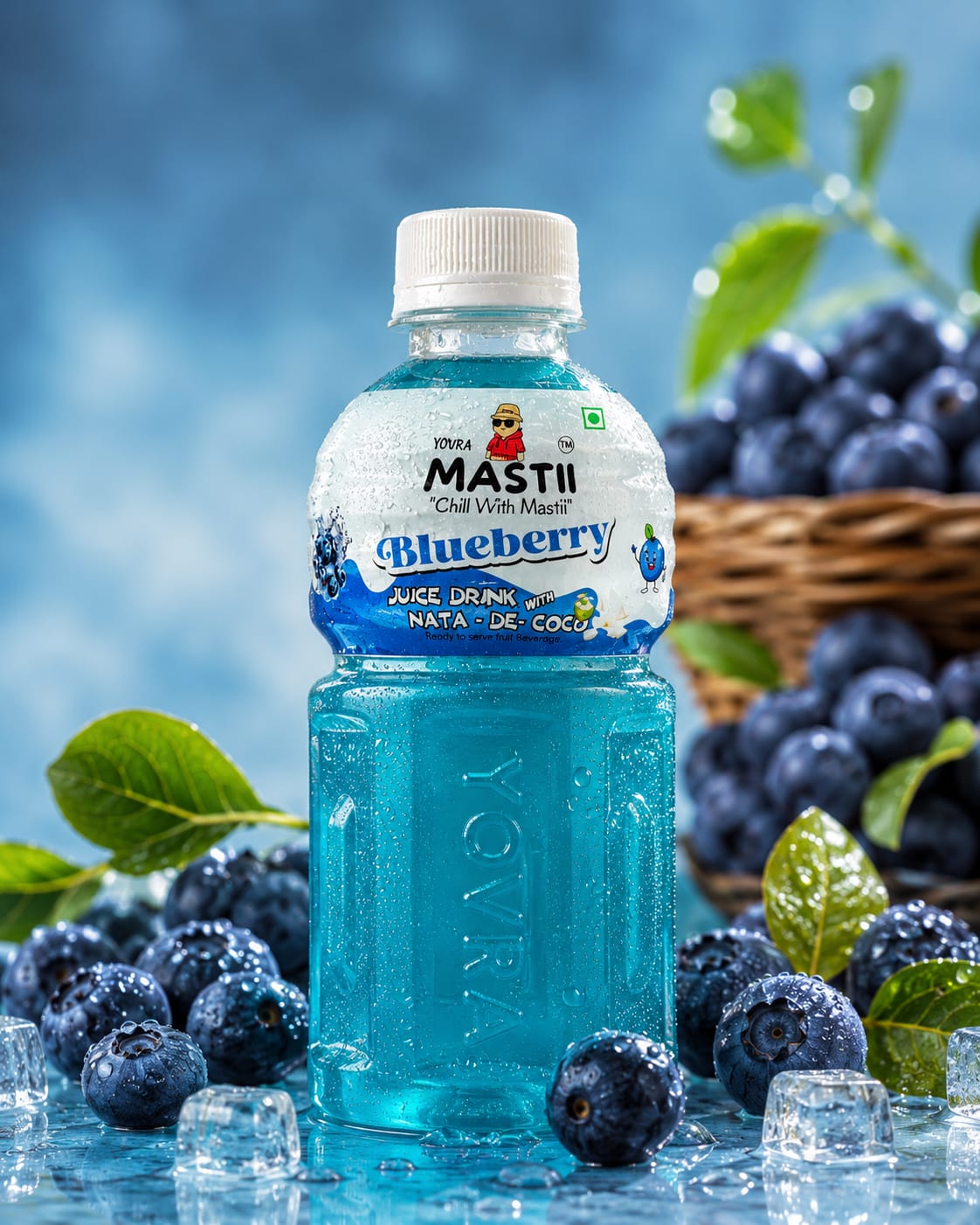 Blueberry – Nata de Coco Juice