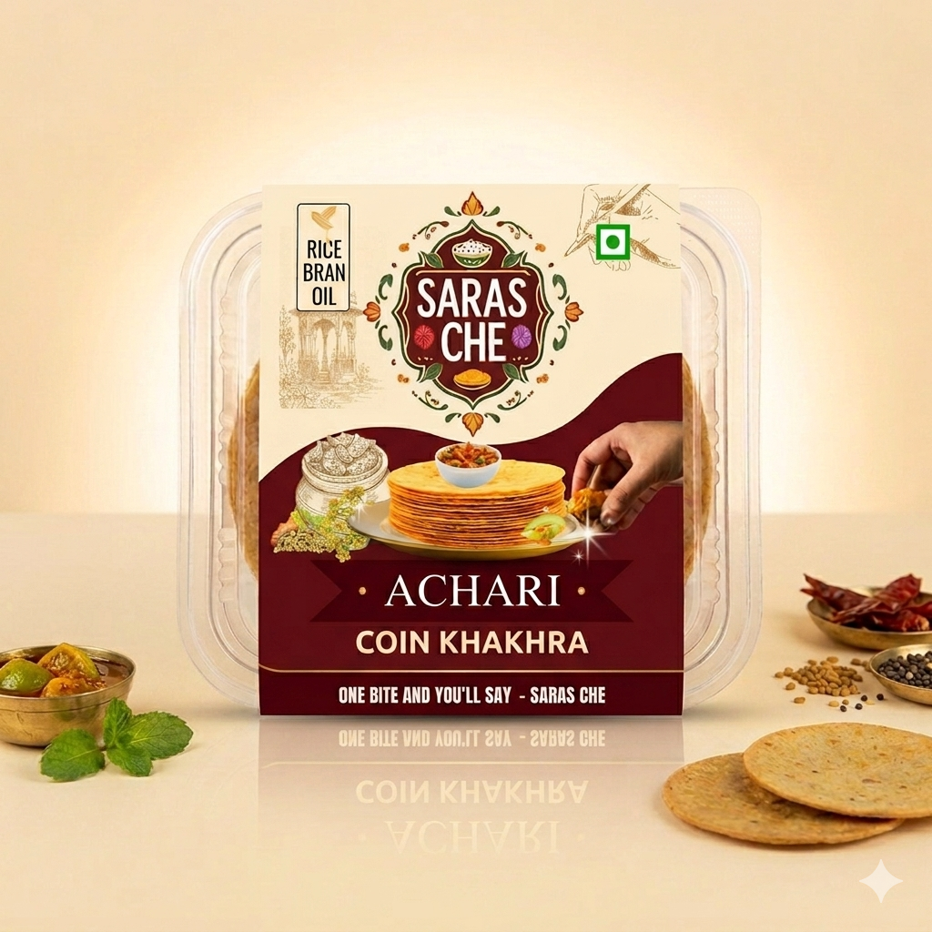 Achaari Coin Khakhra