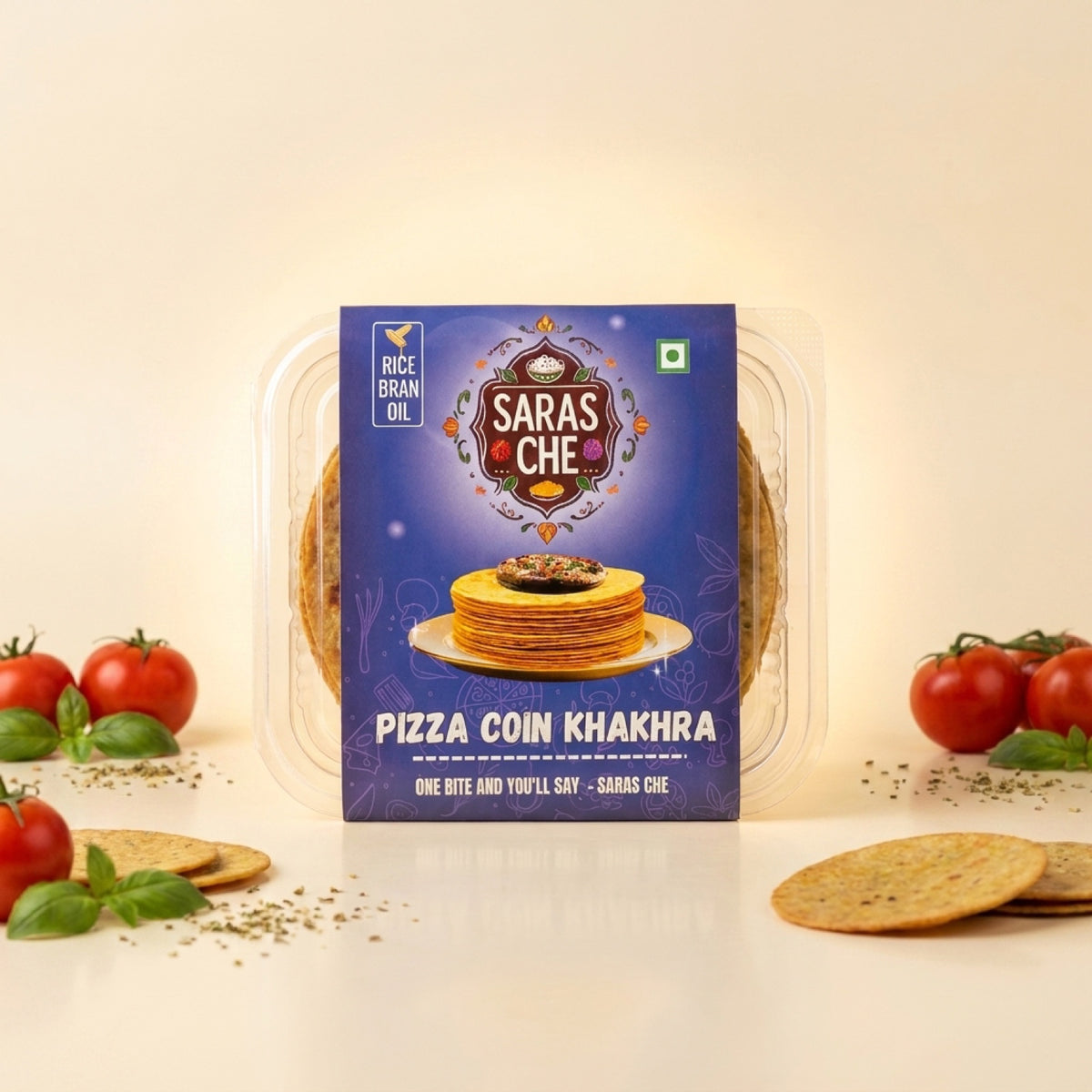 Pizza Coin Khakhra